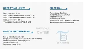 Centrifugal Pump 2'' 2HP
