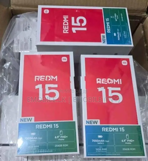 Xiaomi Redmi 15 8GB/256GB (Brand New)