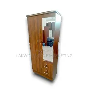 Melamine 2D Cupboard With Siderack Drawers