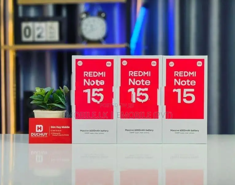 Xiaomi Redmi Note 15 6GB|128GB (Brand New)
