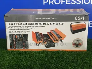 Metal Tool Box With 85pcs Tools(Professional Brand)