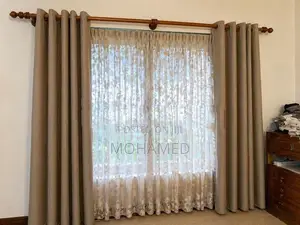 Wooden Curtain Rod – Set of 2