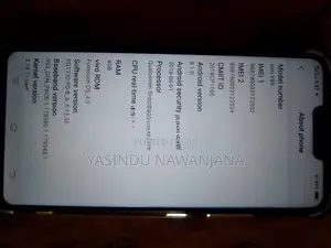 Vivo Y85 (Used)