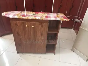 Melamine Rack Iron Cupboard