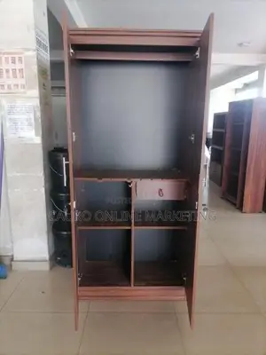 New Melamine 2 Door Cupboard 6*2.5 Ft Wardrobe