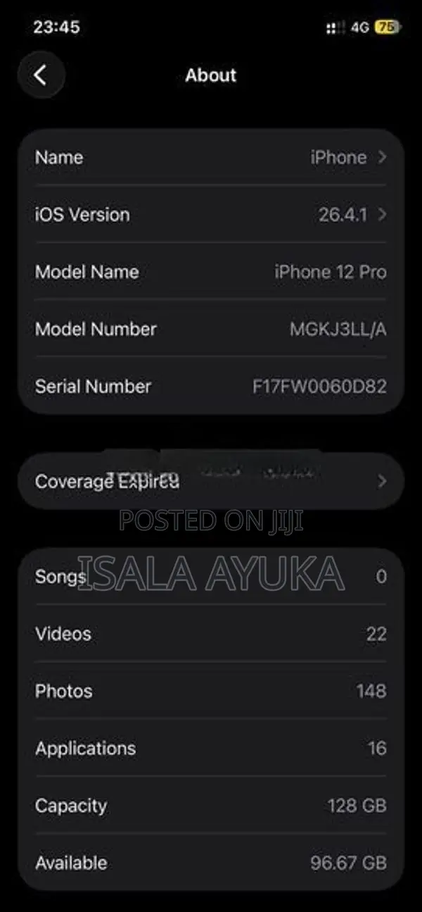 Apple iPhone 12 Pro (Used)