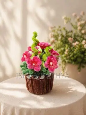 Pipe Cleaner Flower Pot