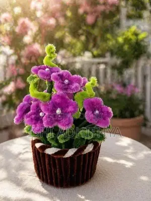 Pipe Cleaner Flower Pot