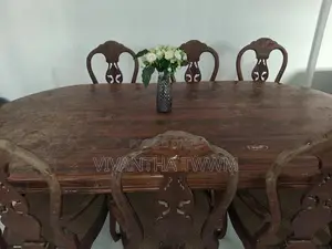 Large Dining Set (Table with 8 Chairs)