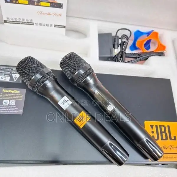 JBL VM880 Wireless Microphone Mic UHF
