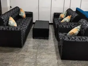 New Modern Fabric Sofa Set with Stool Pillow