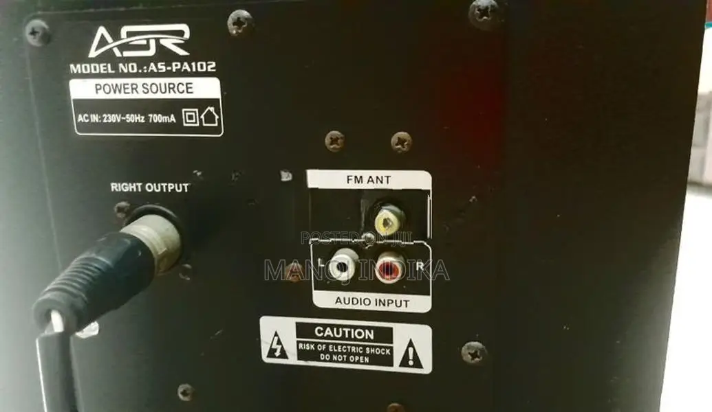 Mixer with Speaker
