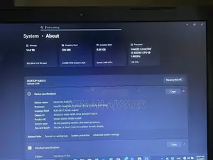 Dell i5 8th Gen 8GB Ram 1TB HDD/239GB SSD (SATA)