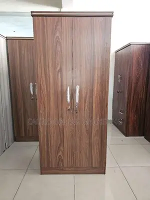 New Melamine 2 Door Cupboard Wardrobe