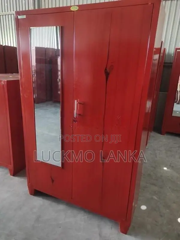 New 6x4 Steel Cupboard With Mirror (Ss1)