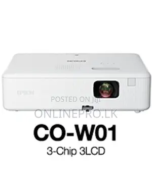 🎥 Epson CO-W01 Multimedia Projector – Perfect for Classroom