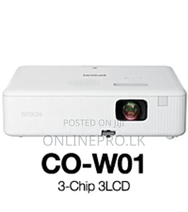 🎥 Epson CO-W01 Multimedia Projector – Perfect for Classroom