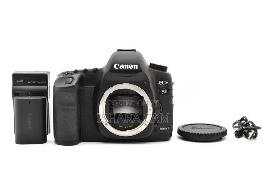 canon 5D mark 2 DSLR body with lens