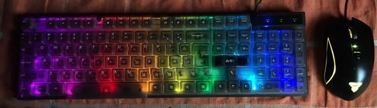 Fantech Gaming Keyboard with Mouse