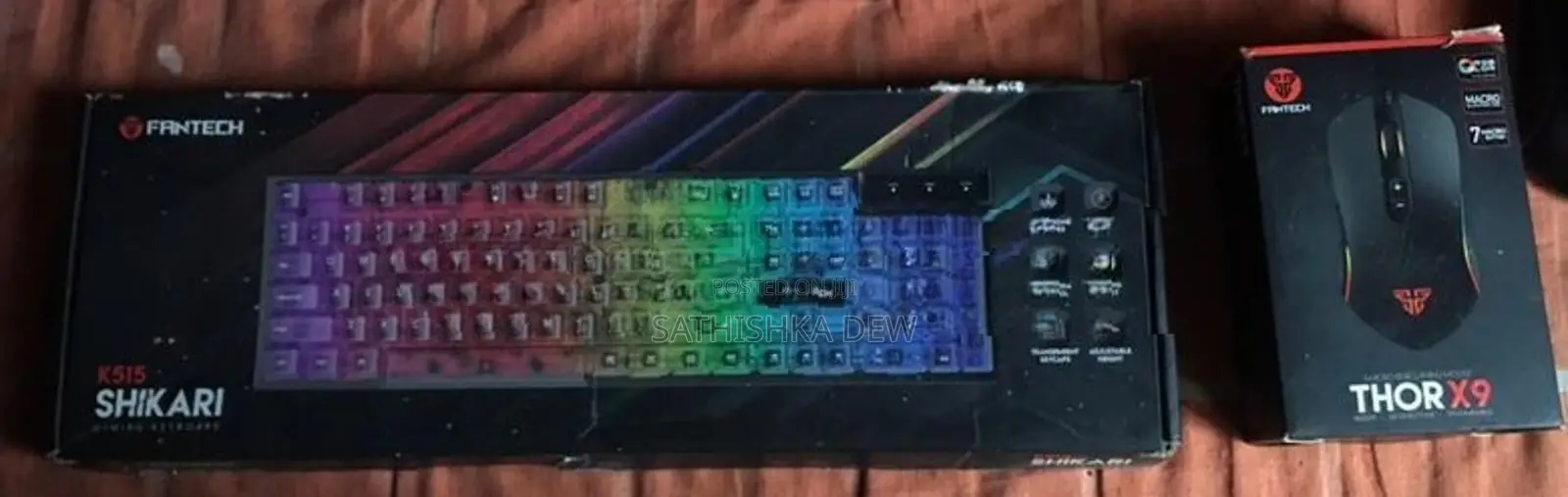 Fantech Gaming Keyboard with Mouse