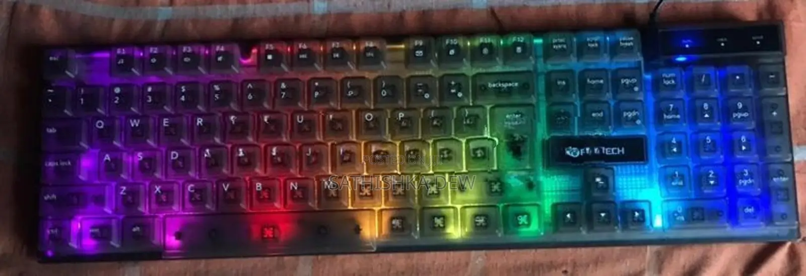Fantech Gaming Keyboard with Mouse