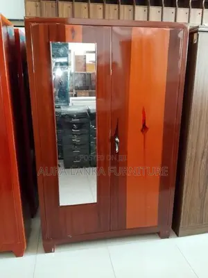 Steel 2door Cupboard with Mirror 6by 4