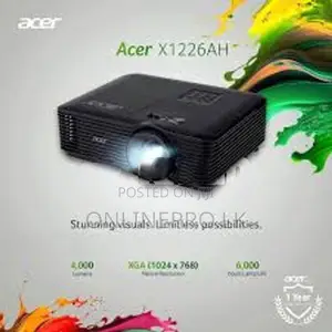 🎥 Acer X1226AH Projector – Bright & Reliable for Office and Education