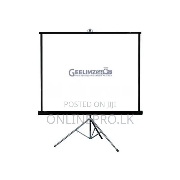 🎥 8×6 Feet Semi Auto Tripod Projector Screen – Office Presentations