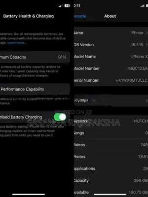 Apple iPhone X (Used)