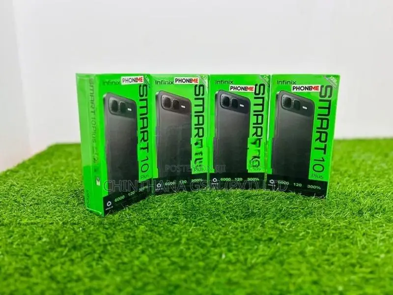 Infinix Smart 10 Plus 4GB |128GB (Brand New)