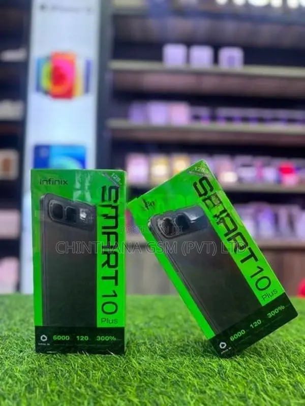 Infinix Smart 10 Plus 4GB |128GB (Brand New)