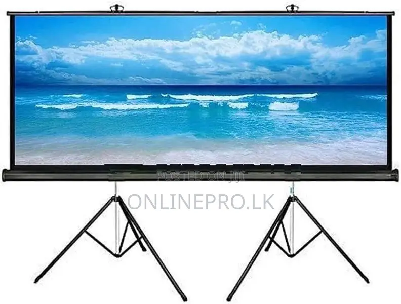 🎥 10×8 Feet Tripod Projector Screen – Classroom & Presentations
