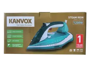Kanvox Steam Iron 1200W – (SW-609)