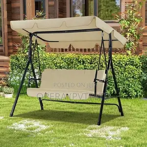 3-Seater Outdoor Patio Swing With an Adjustable Canopy TX1074