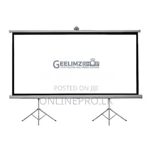 🎥 10×8 Feet Tripod Projector Screen – Classroom & Presentations