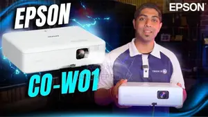 Epson CO-W01 Projector – Bright & Clear Display