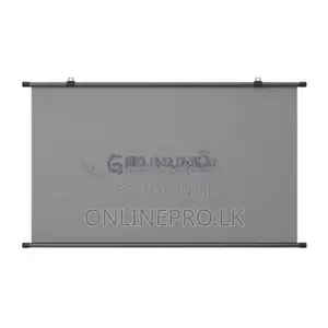 🎥 Metal Anti-Light HD Manual Projector Screen - Home, Classroom Use