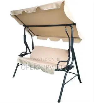 3-Seater Outdoor Patio Swing With an Adjustable Canopy TX1074