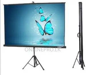 🎥 10×8 Feet Tripod Projector Screen – Classroom & Presentations