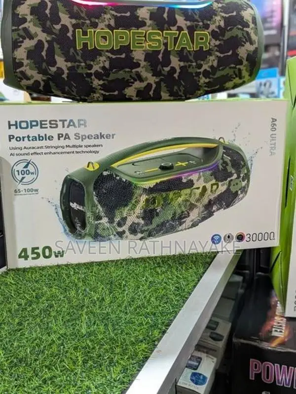 Hopestar A60 Ultra Power Outdoor Boombox Speakers (450W)