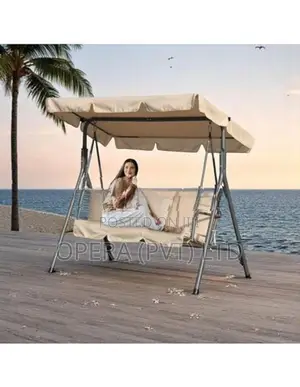 3-Seater Outdoor Patio Swing With an Adjustable Canopy TX1074