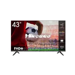 New 43 inch HISENSE Smart Full HD Frameless LED VIDAA OS TV
