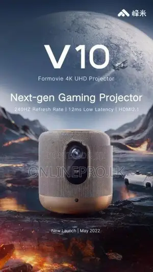 🎥 Formovie V10 4K Laser Smart Projector | Ultra HD Home Cinema
