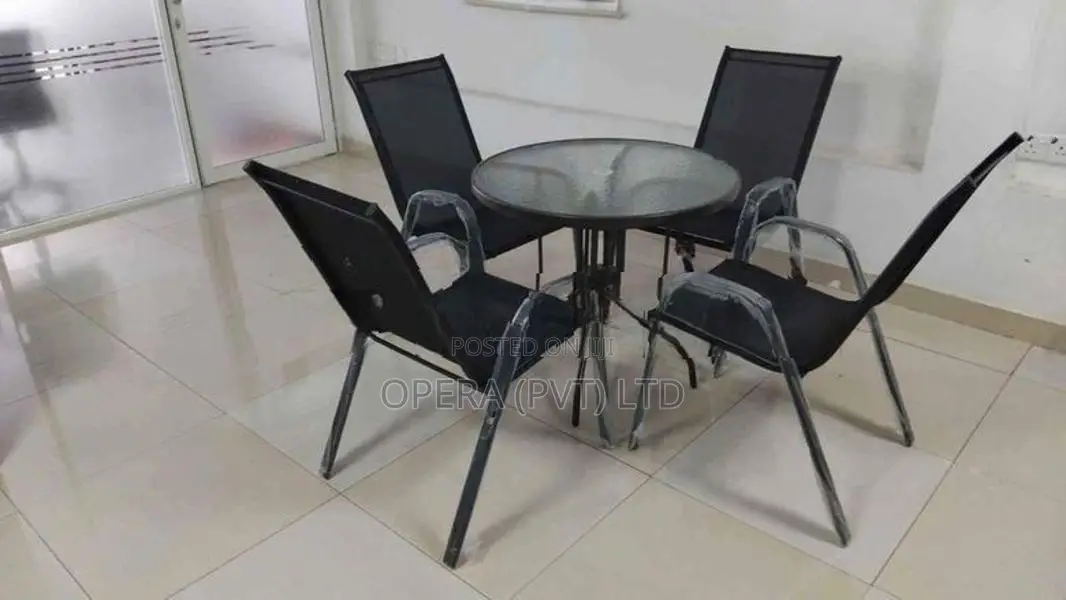 Brand New Outdoor Table with Chairs