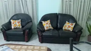 Black Sofa Set