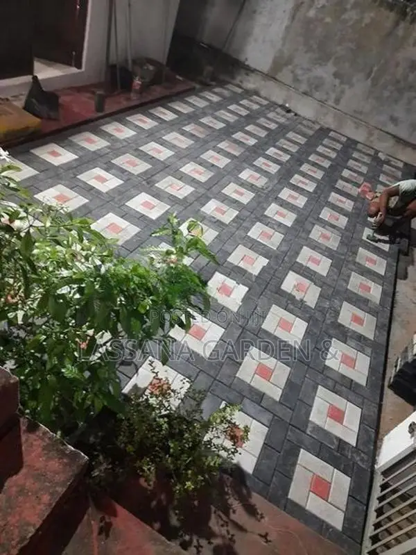 Interlock Bricks with Australian Carpet