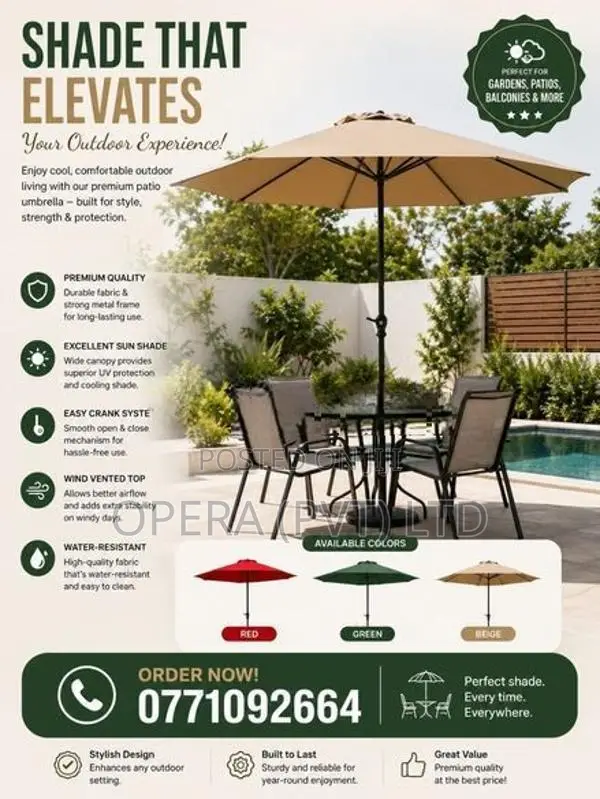 Brand New Garden Umbrella
