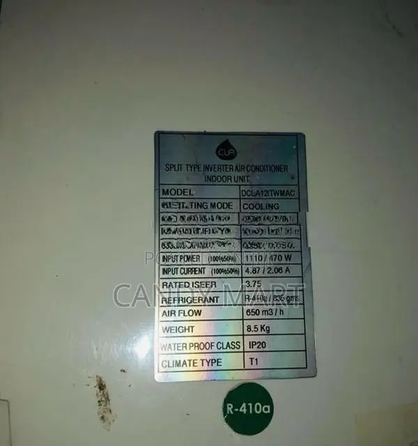 CLA Inverter Ac 12000btu