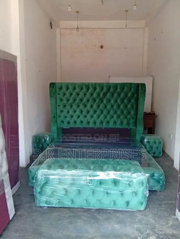 New 6*5 Ft Cushion Fully Set Bedroom