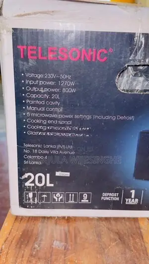 Telesonic microwave oven 20L